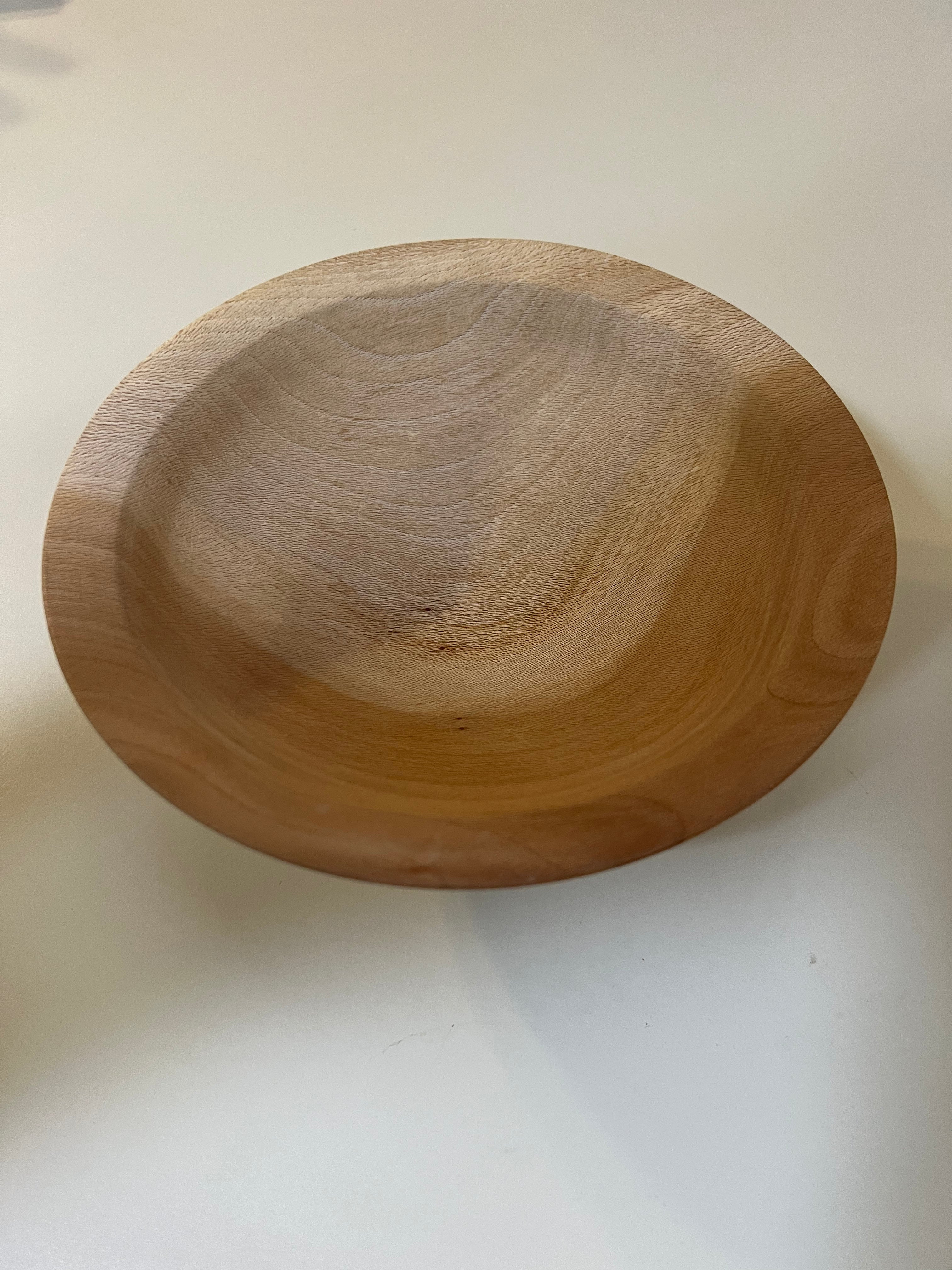 202 Sycamore Wood 7” Bowl with Texturing